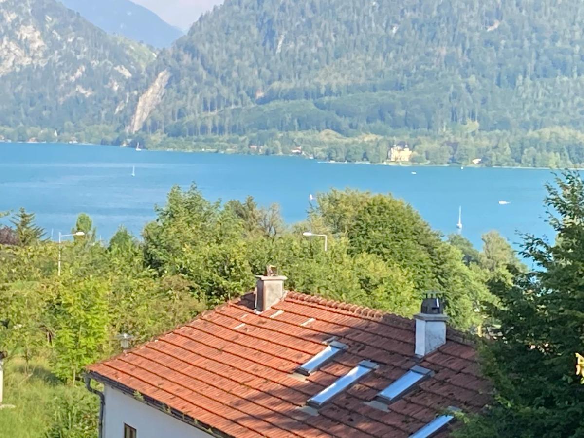 Ferienwohnung Mit Seeblick, Unterach Am Attersse اونتراتش إم أترسي المظهر الخارجي الصورة